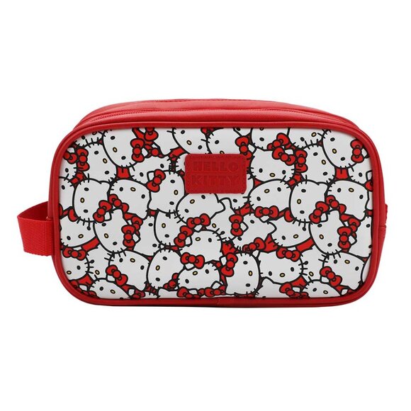 Hello Kitty Travel Set - Toiletry Bag, Passport Cover and Luggage Tag - Picture 2 of 15